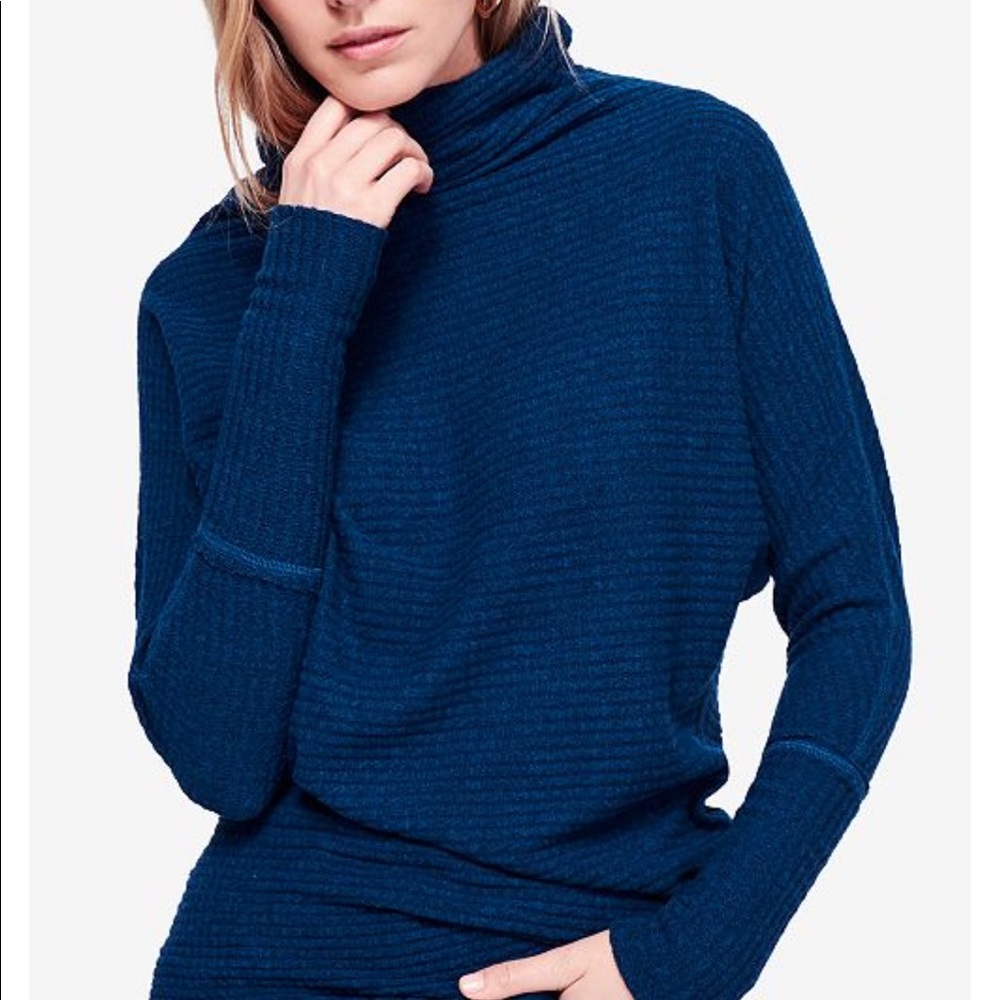 Free People Cowl Neck Top